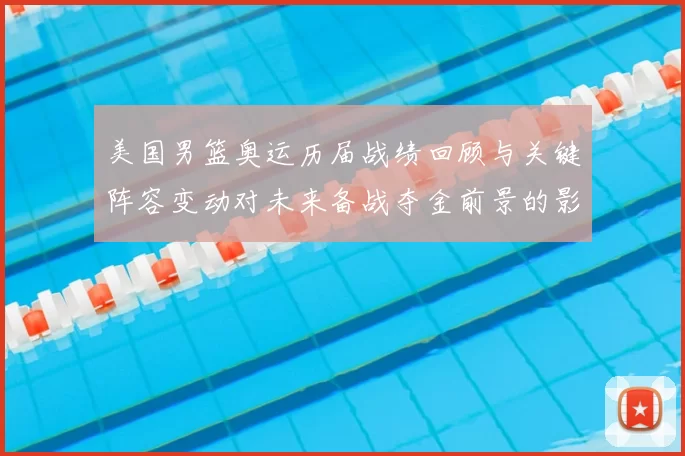 美国男篮奥运历届战绩回顾与关键阵容变动对未来备战夺金前景的影响
